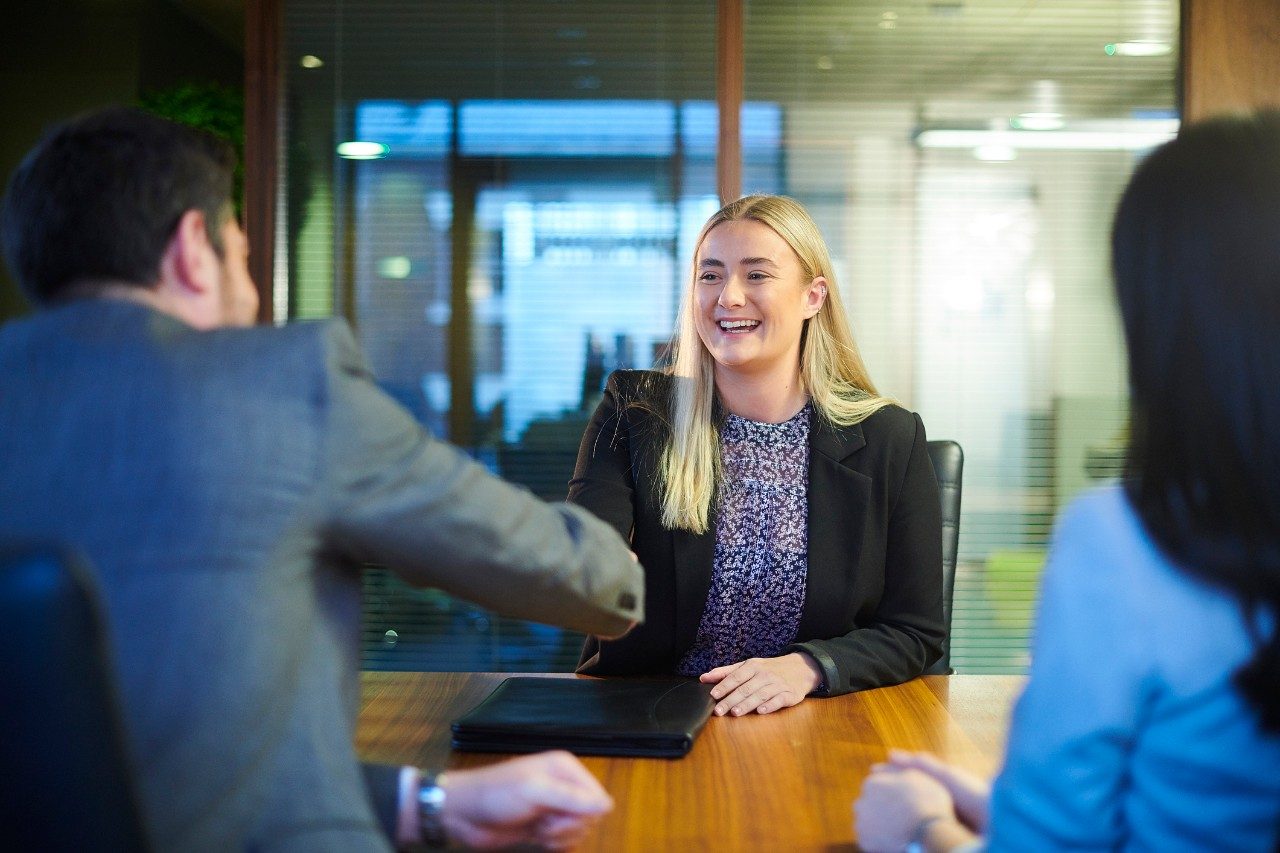 Interview Handshake