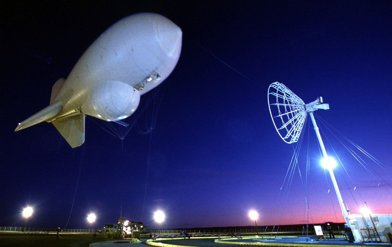 Seen here at sunset, JORN is a wide-area surveillance over-the-horizon radar network which provides the means to detect ships and aircraft off the Australian coast.