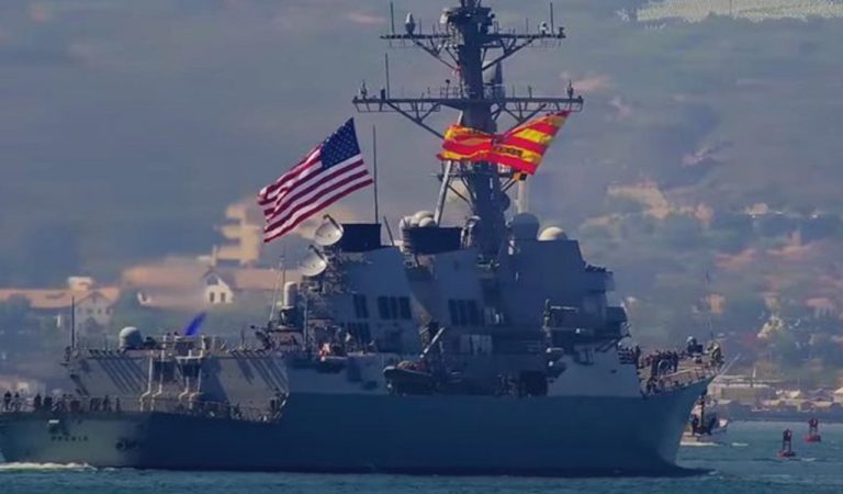 US Sends Laser-Armed Warship to Front-Line Base Near China